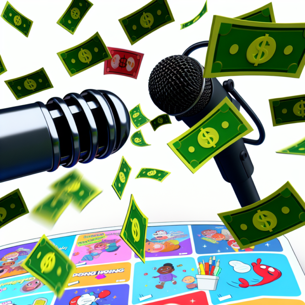 Micrfono rodeado de billetes y anuncios 1024x1024 83745883 600x600